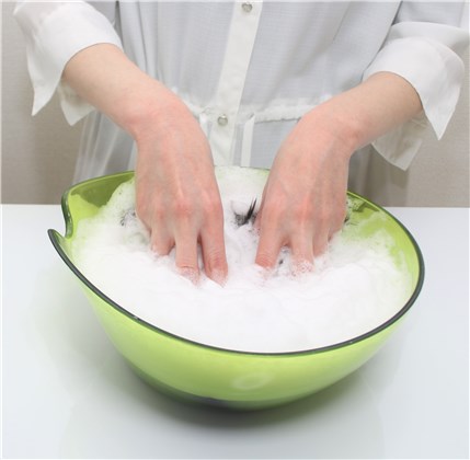 押し洗い